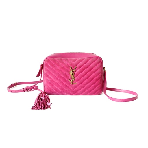 Saint Laurent Pink Lou Camera Bag