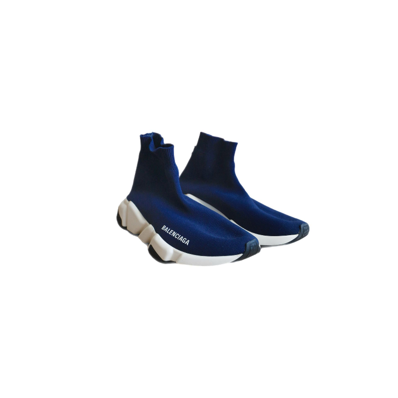 Balenciaga Speed Blue Sneakers