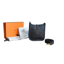 Hermès Evelyne Black TPM Bag