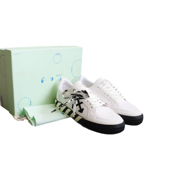 Off-White Mid Vulcanized Sneakers 