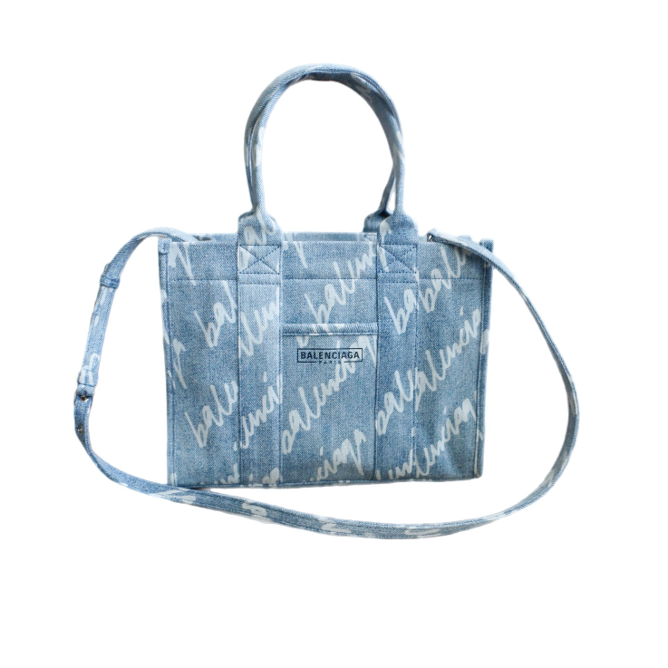 Balenciaga Denim Hardware Small Bag 