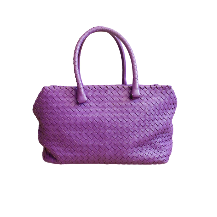 Bottega Veneta Purple Shoulder Bag 