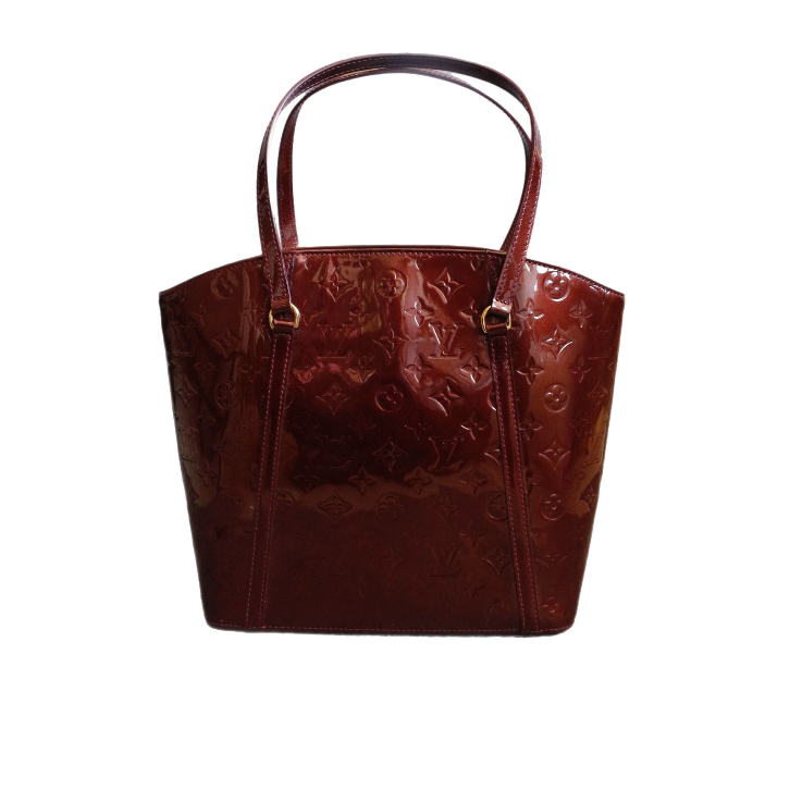 Louis Vuitton Red Monogram Vernis Bag 