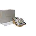 Jimmy Choo Silver Wedges