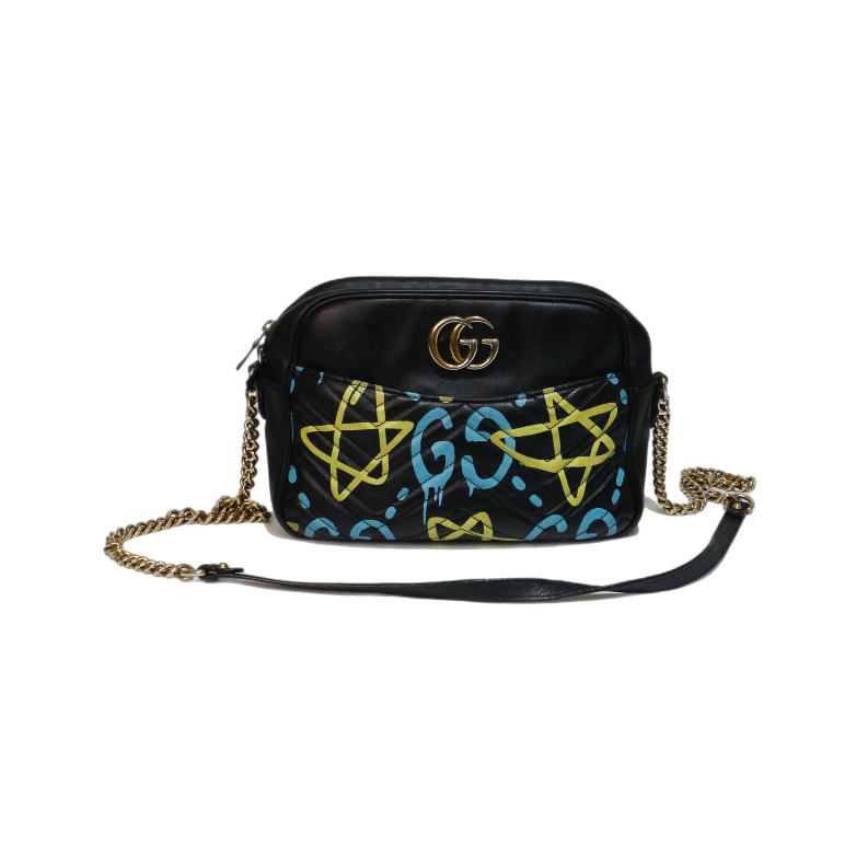 Gucci Graffiti Camera Bag