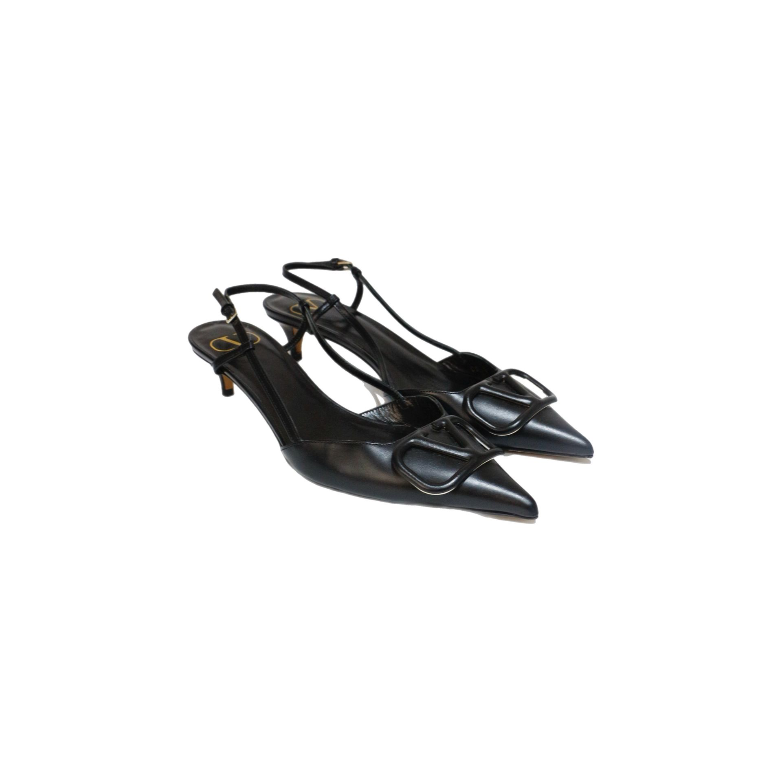 Valentino Vlogo Black Pumps