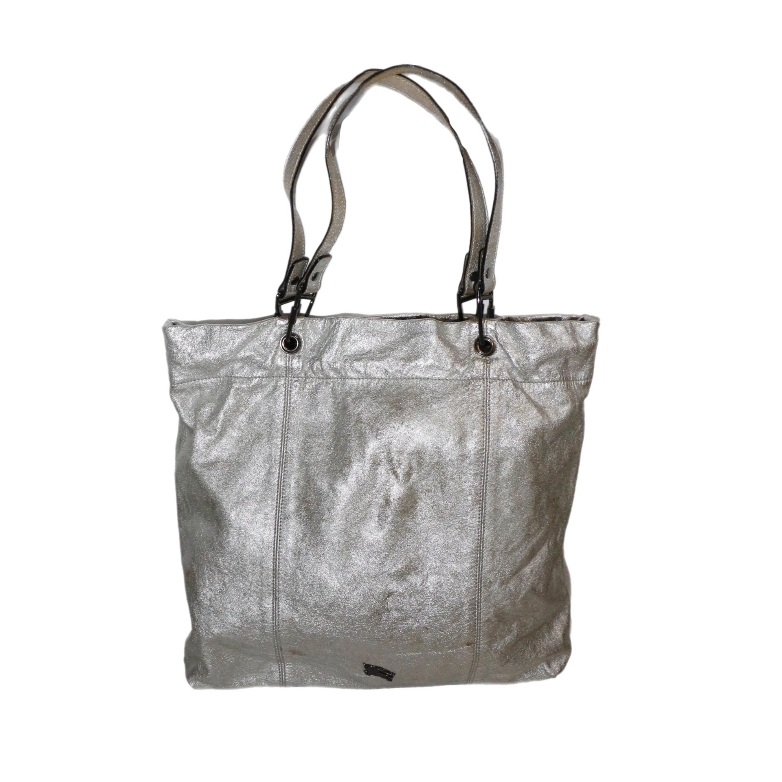 Burberry Silver Shoulder Bag