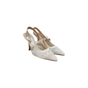 Dior Lace White Pumps