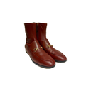 Gucci Red Horsebit Boots