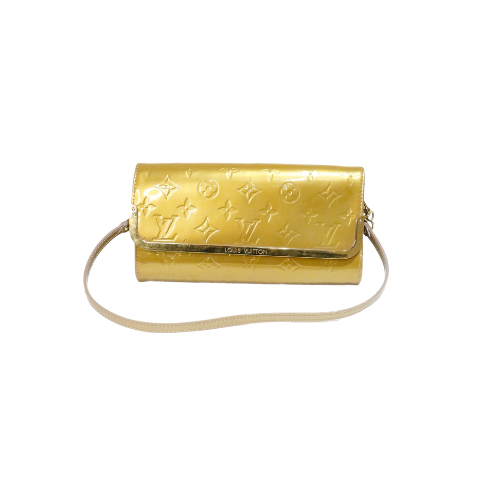 Louis Vuitton Gold Vernis Shoulder Bag