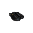 Gucci Leather Black Slippers