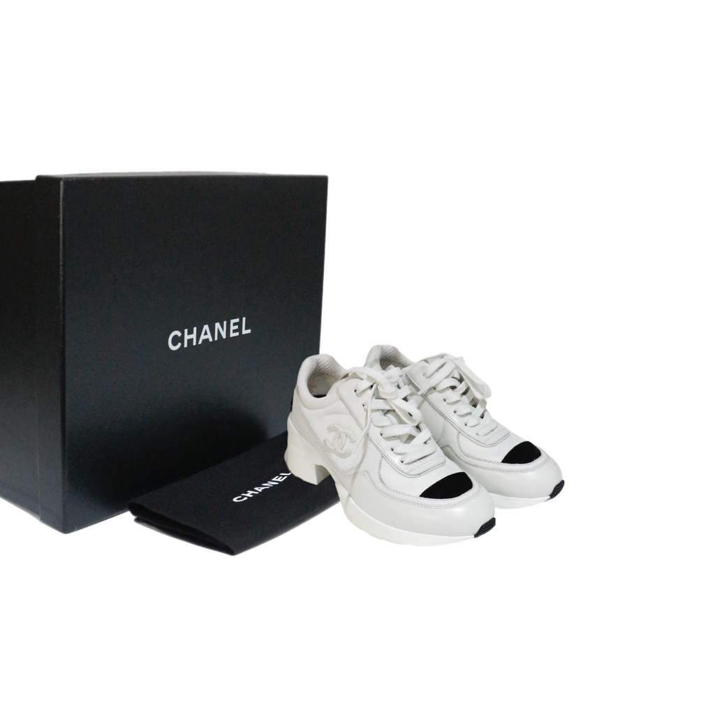 Chanel White Sneakers