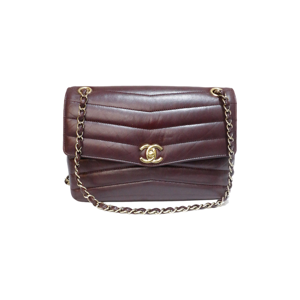 Chanel Burgundy Bag