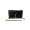 Saint Laurent Kate Croc Bag