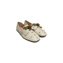 Gucci Queen Margaret Bee Leather Loafers