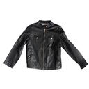 Carolina Herrera Black Leather Jacket