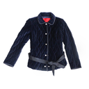 Carolina Herrera Velvet Quilted Jacket