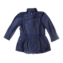 Carolina Herrera Dark Blue Windbreaker Coat