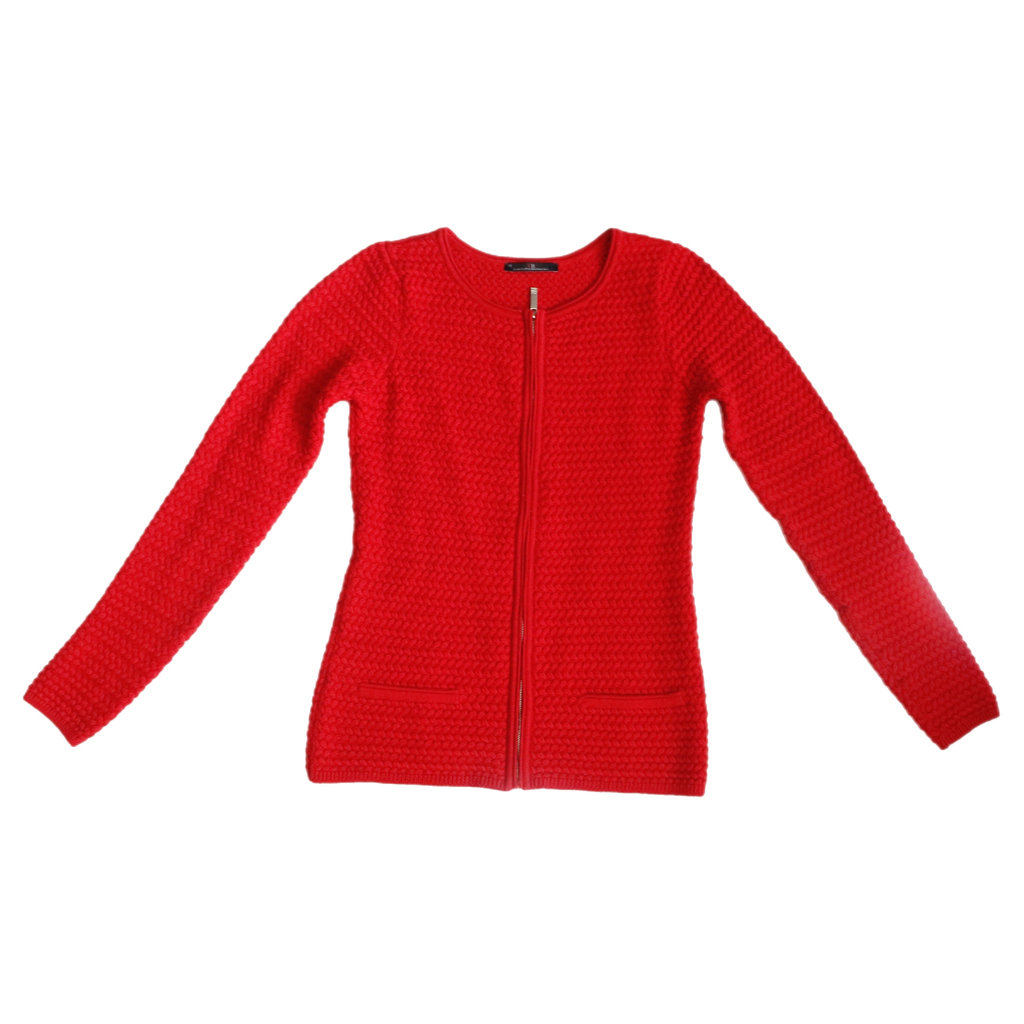 Carolina Herrera Red Knitted Sweater