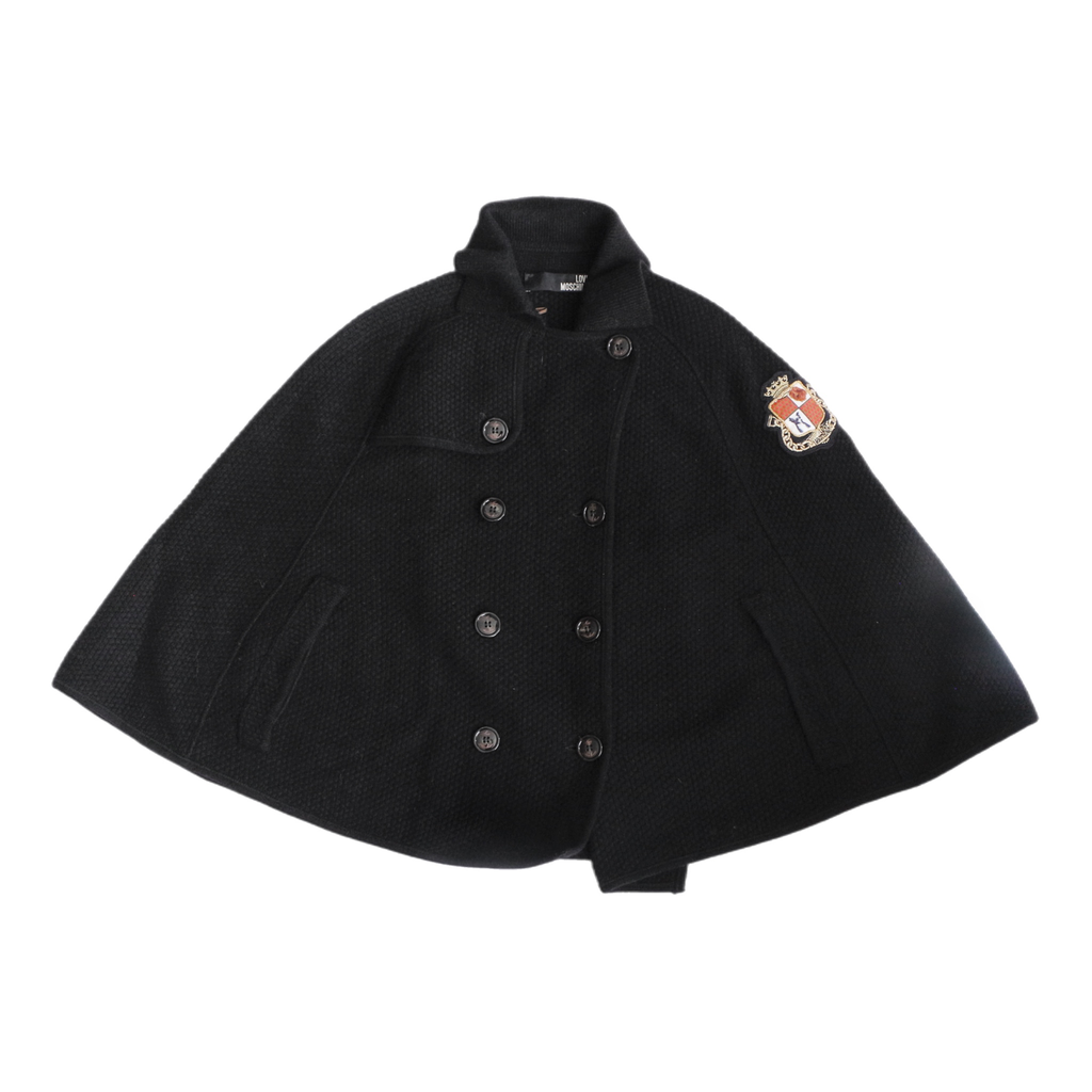 Moschino Black Cape