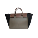 Carolina Herrera Black & Gray Hand Bag