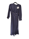 Sandro Dotted Blue Dress