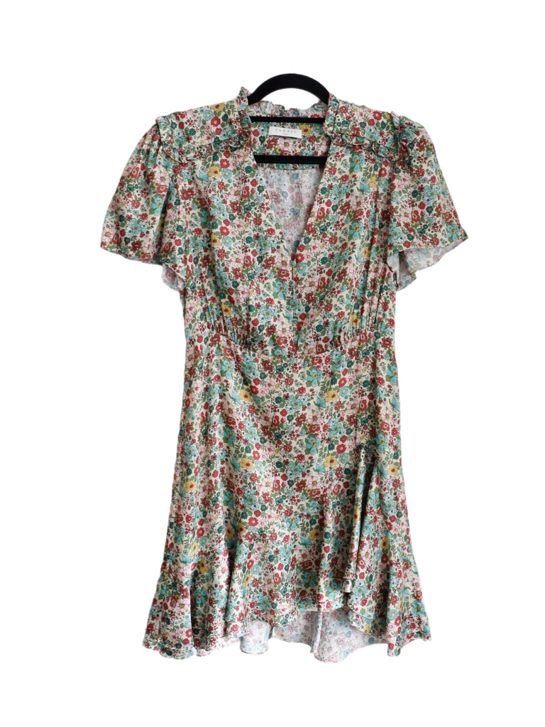 Sandro Floral Print Dress