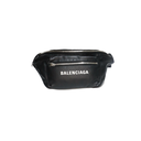 Balenciaga Black Leather Belt Bag
