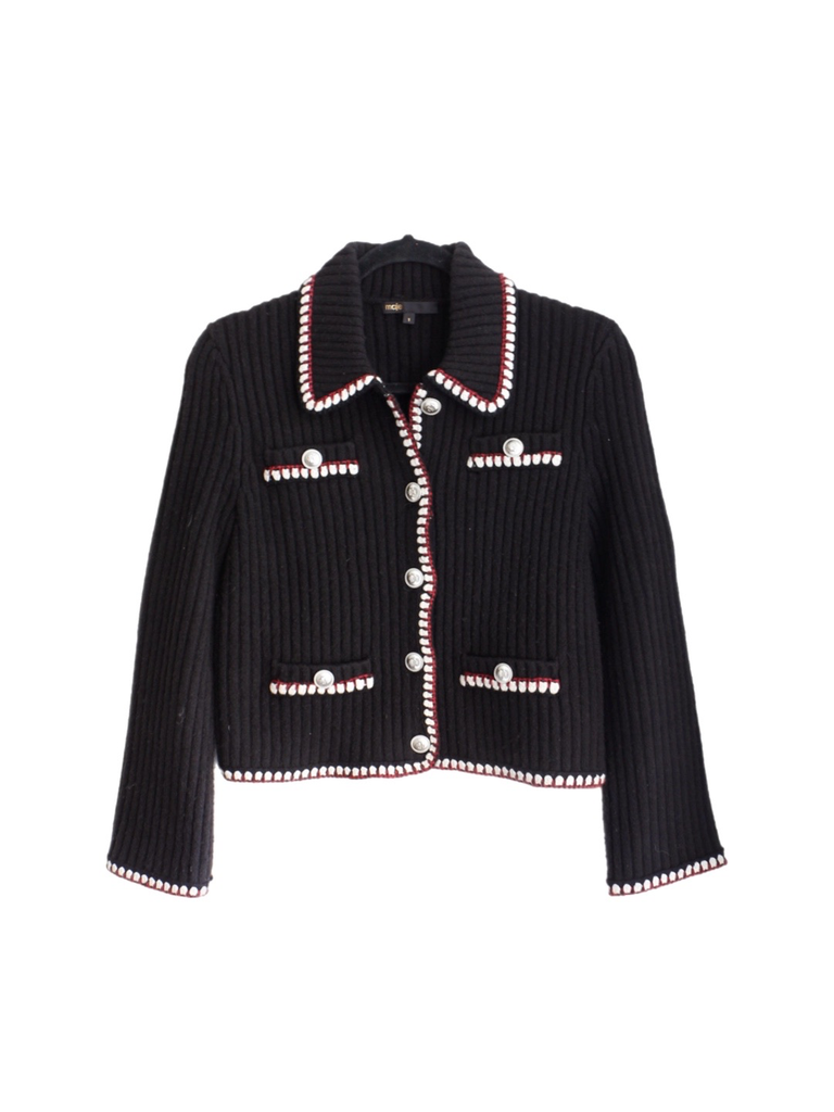 Maje Black Sweater