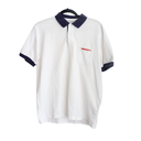 Prada White & Blue Polo Shirt