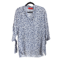Carolina Herrera Blue Blouse