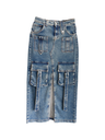 Bluemarine Denim Skirt