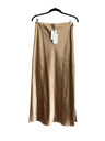 Vince Midi Gold Skirt