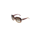 Gucci Burgundy & Gold Sunglasses