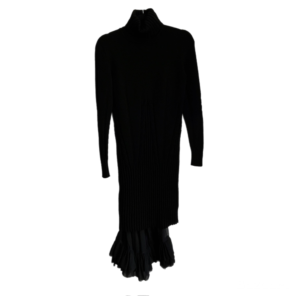 Carolina Herrera Black Sweater Dress