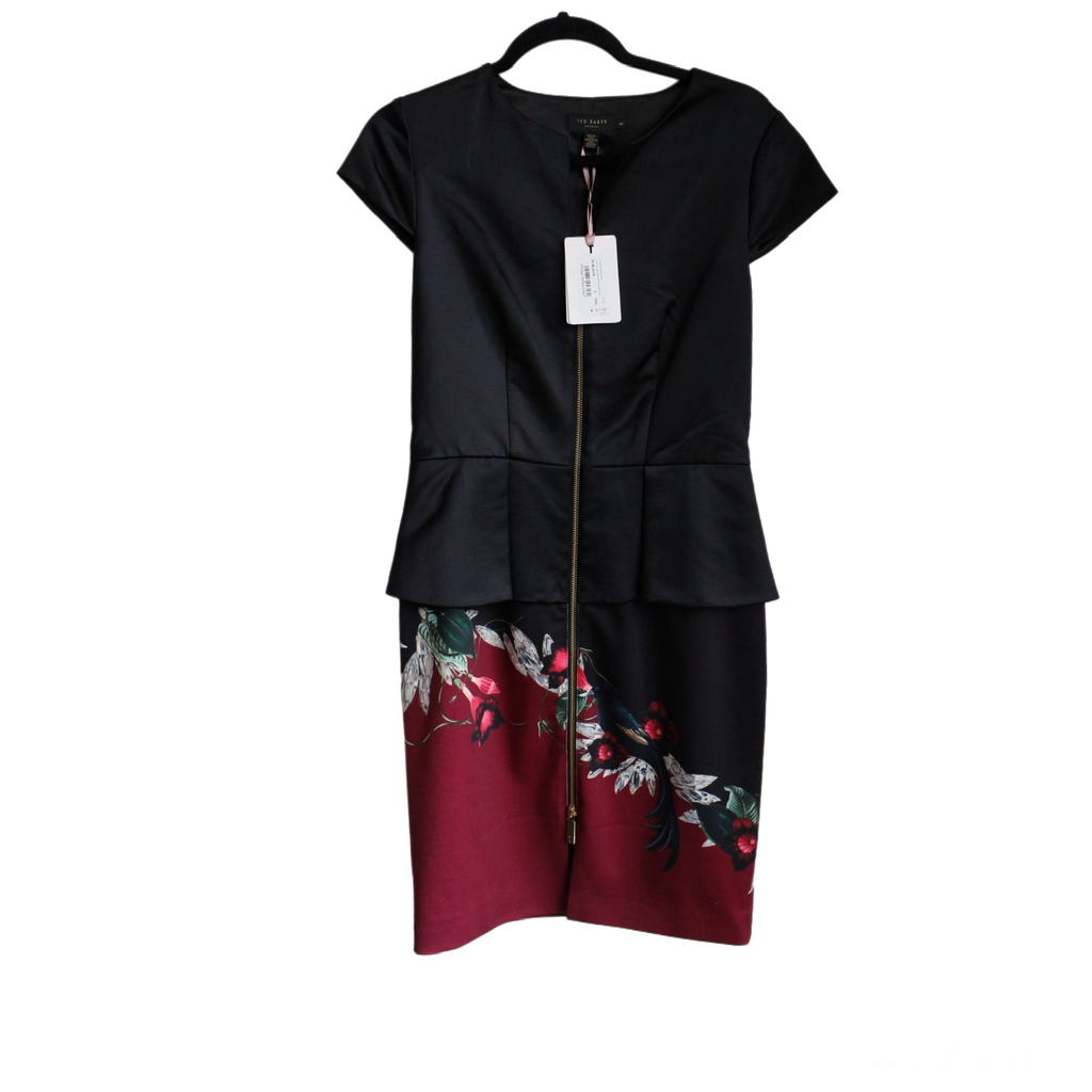 Ted Baker Satin Floral Dress