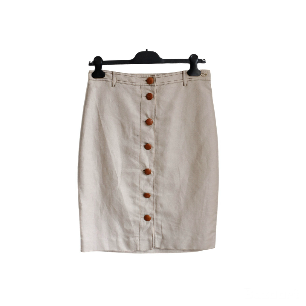 Carolina Herrera Beige Skirt