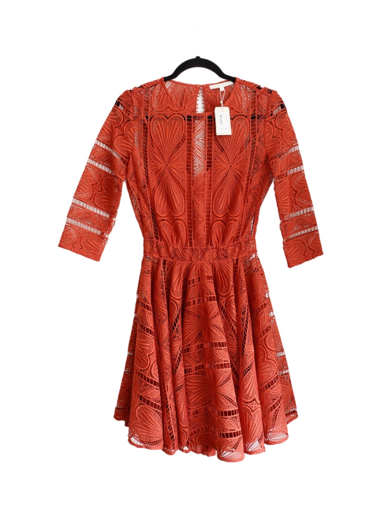 Maje Broderies Anglaises Dress