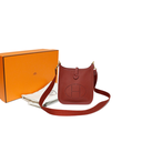 Hermés Rouge Evelyn Bag