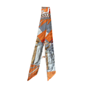 Hermés Orange Twilly Scarf