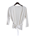 Carolina Herrera White Cardigan with Belt