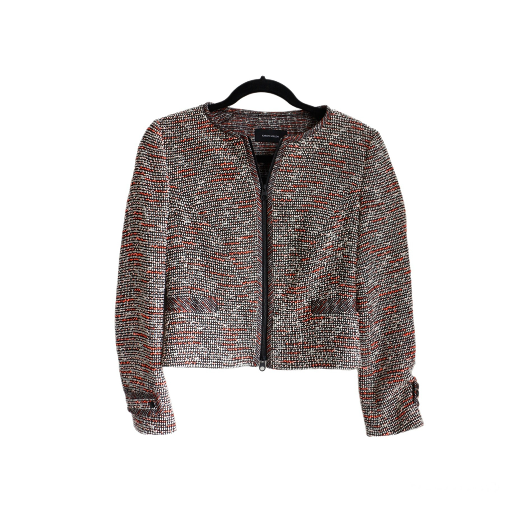Karen Miller Tweed Blazer