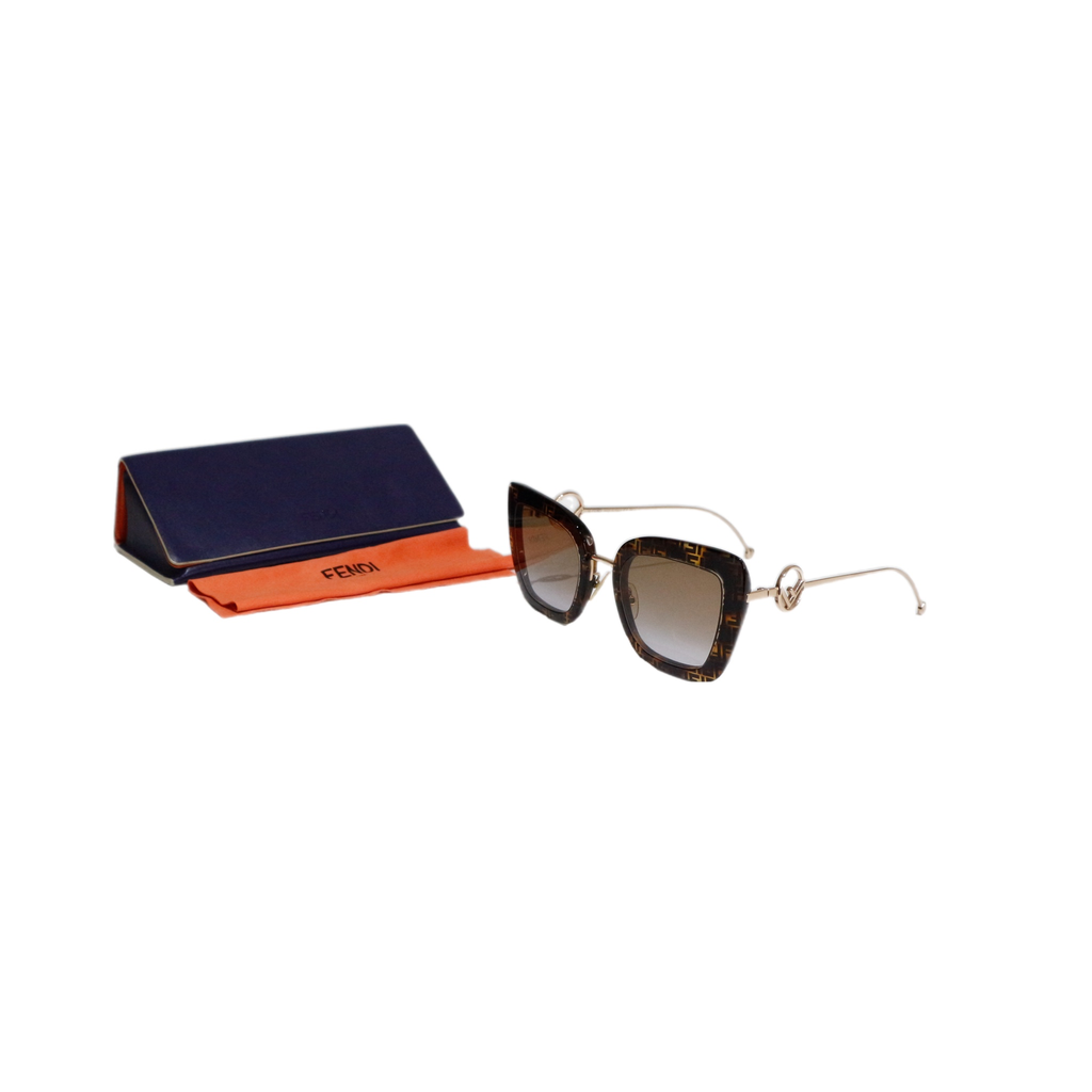 Fendi FF Cat Eye Sunglasses