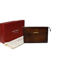 Ferragamo Leather Clutch