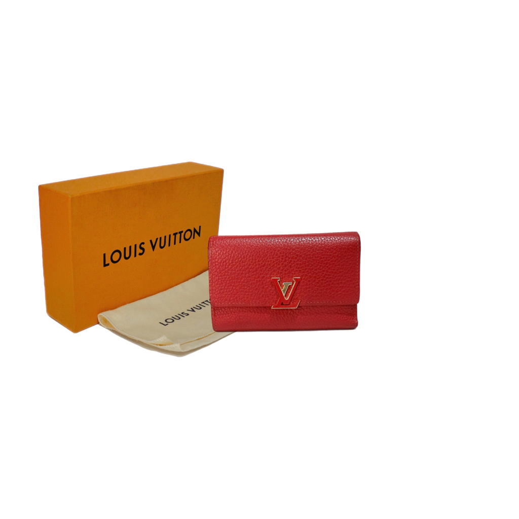 Louis Vuitton Red Wallet