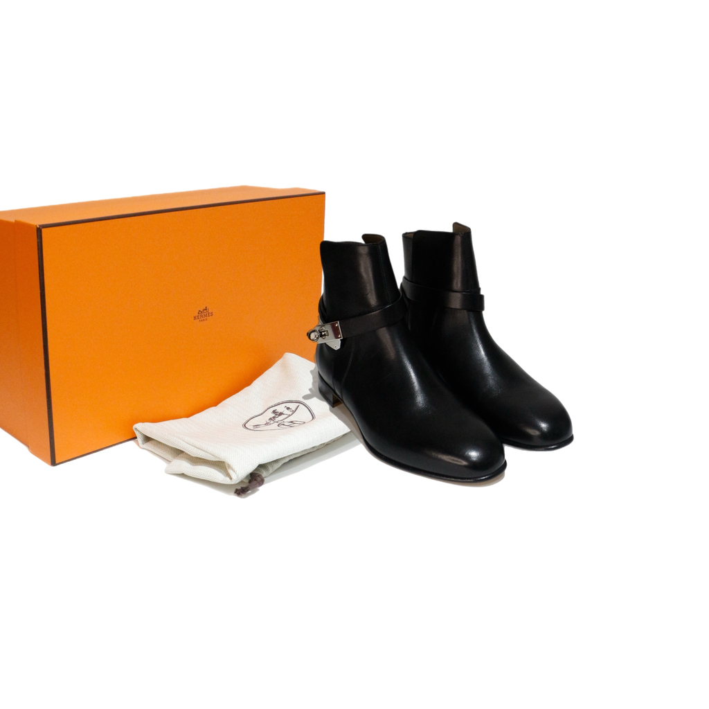 Hermés Black Boots