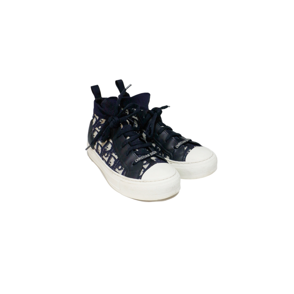Dior Blue Oblique Sneakers