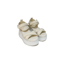 Chloé White & Beige Sandals