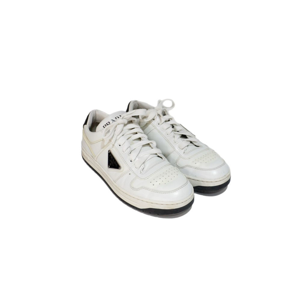 Prada White & Black Sneakers