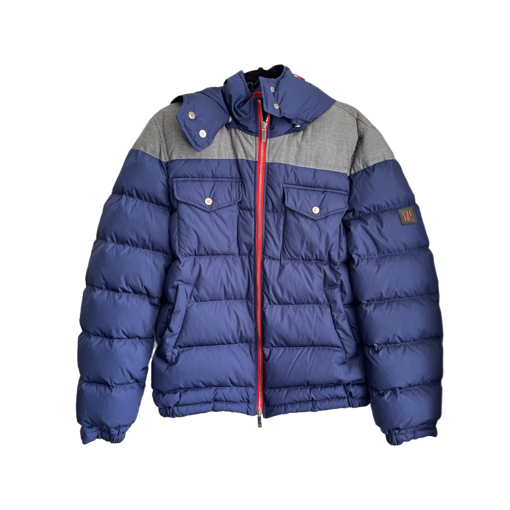 Carolina Herrera Blue & Gray Jacket